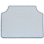 Amy Blue with Prussian Pipe Headboard
