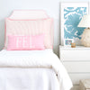 Blush Applique Bolster