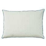 Gwin Seaglass/Lee Eucalyptus with Sky Flange Oversized Pillow