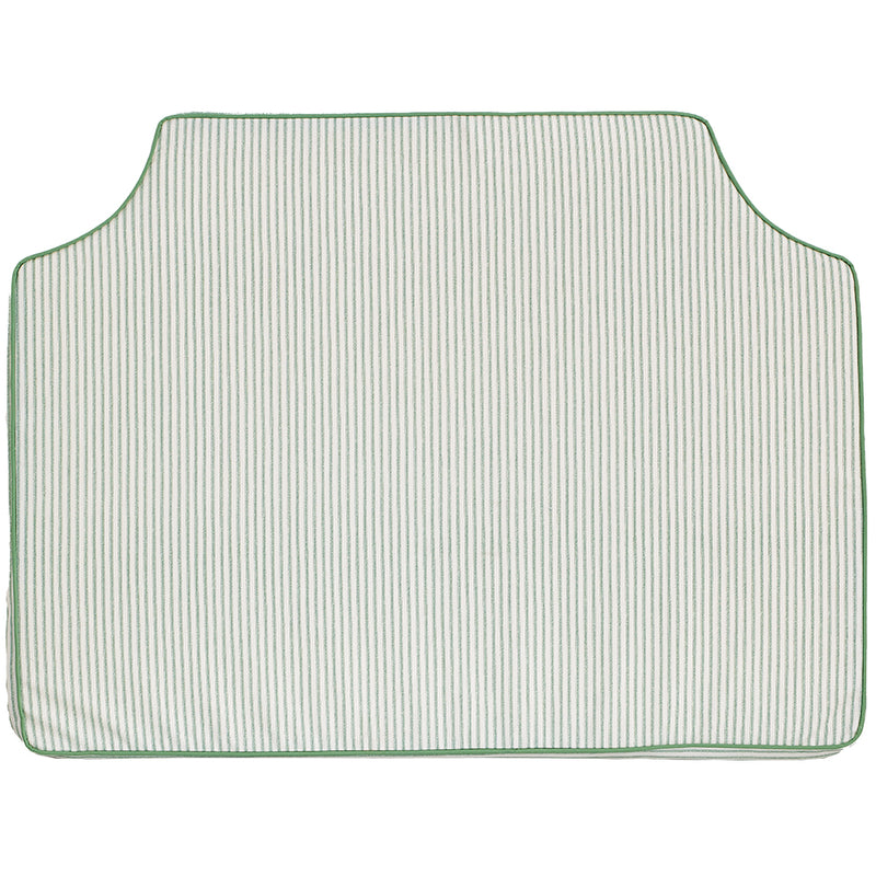 Lee Eucalyptus with Celadon Pipe Headboard