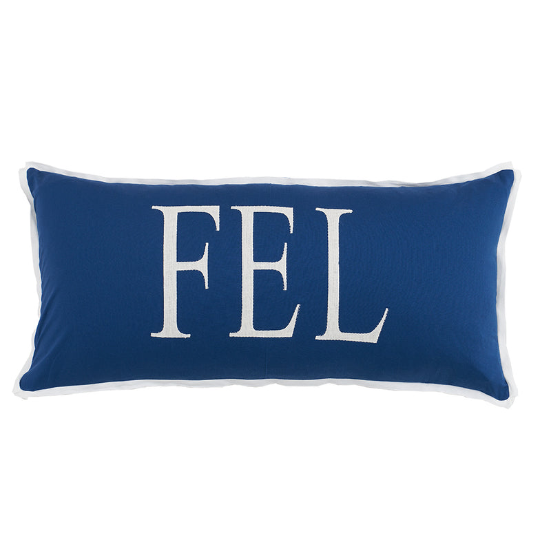 Prussian Applique Bolster