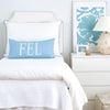 Sky Applique Bolster