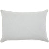 White with White Flange Oversized Pillow