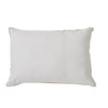 White with Danish Flange Oversized Pillow